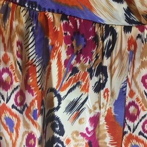 Tribal print sleeveless dress